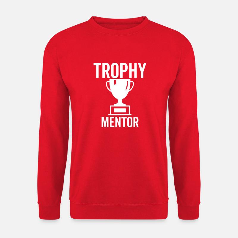 Trophäen-Mentor - Unisex Pullover - Rot