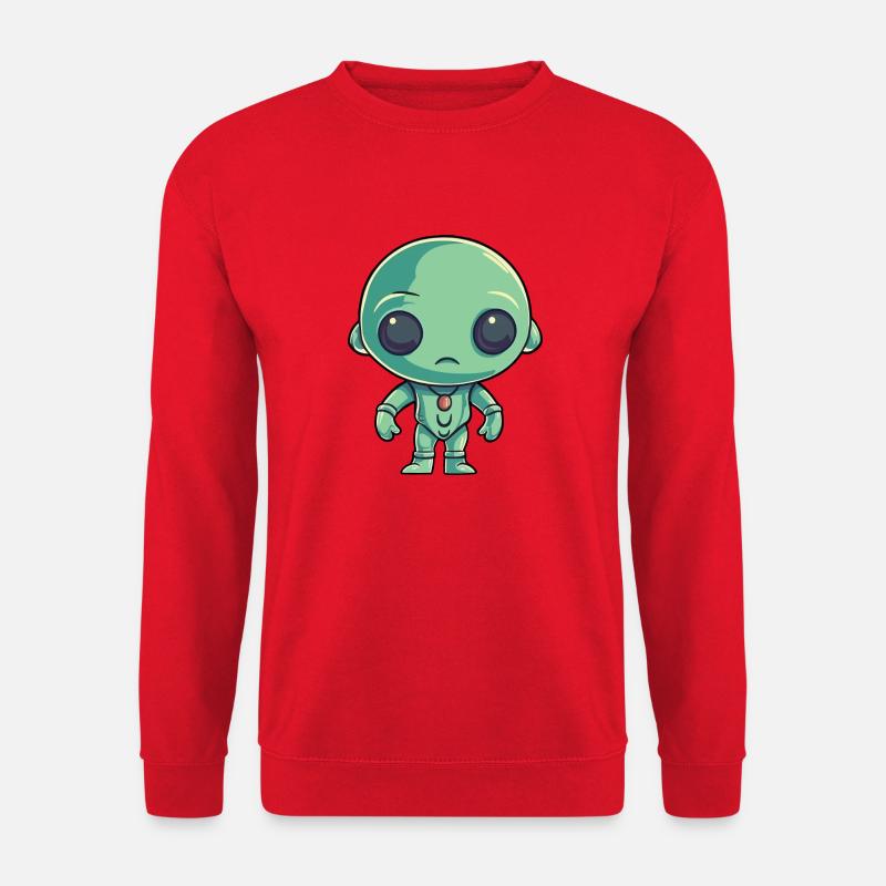 Außerirdischer - Unisex Pullover - Rot