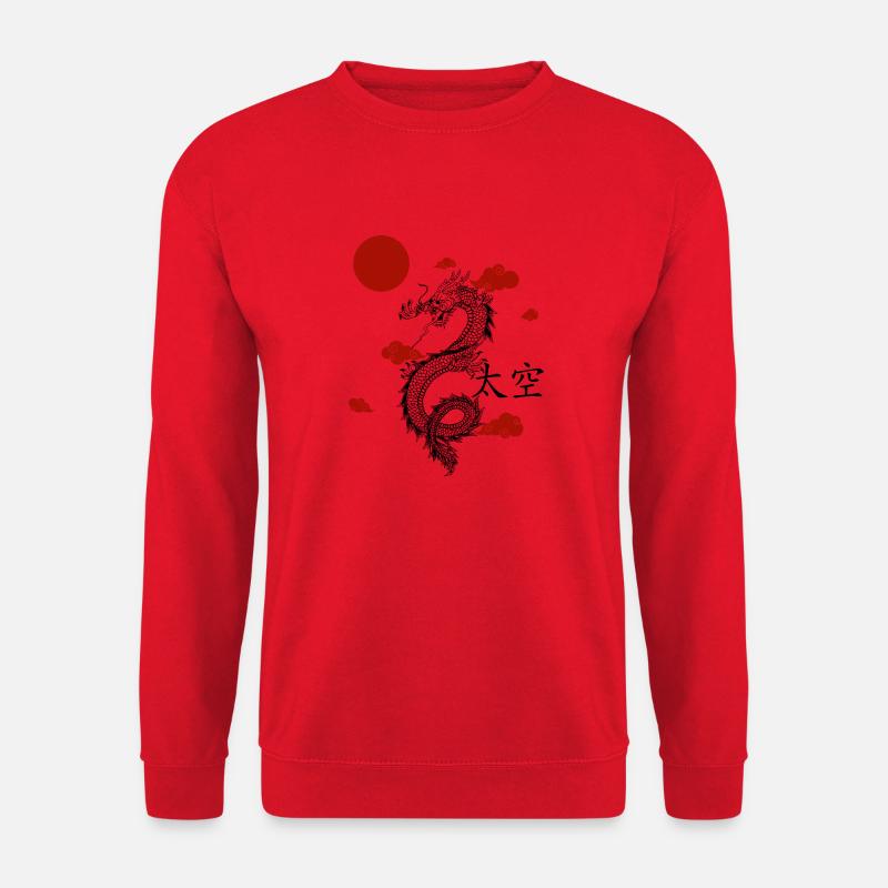 Drache - Unisex Pullover - Rot