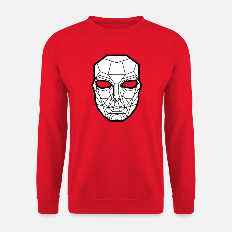Kimura Mask White - Unisex Sweatshirt - red