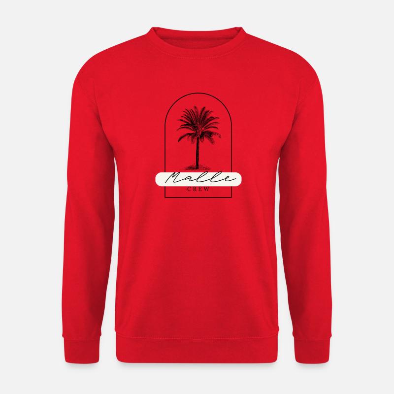 Malle Crew - Unisex Pullover - Rot