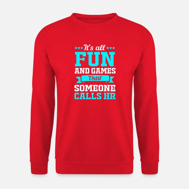 HR Manager - Unisex Pullover - Rot