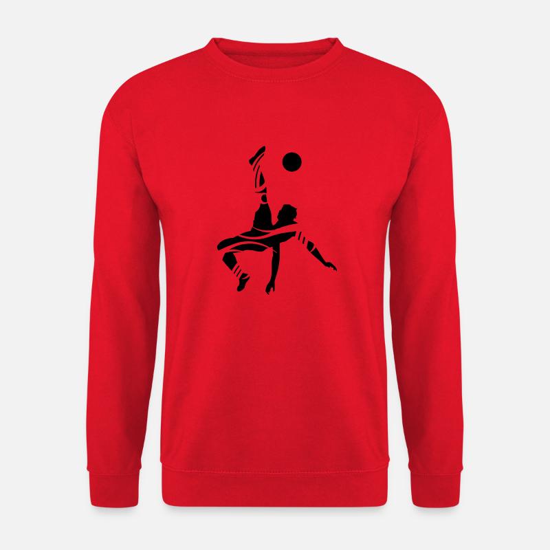 Fußball de - Unisex Pullover - Rot