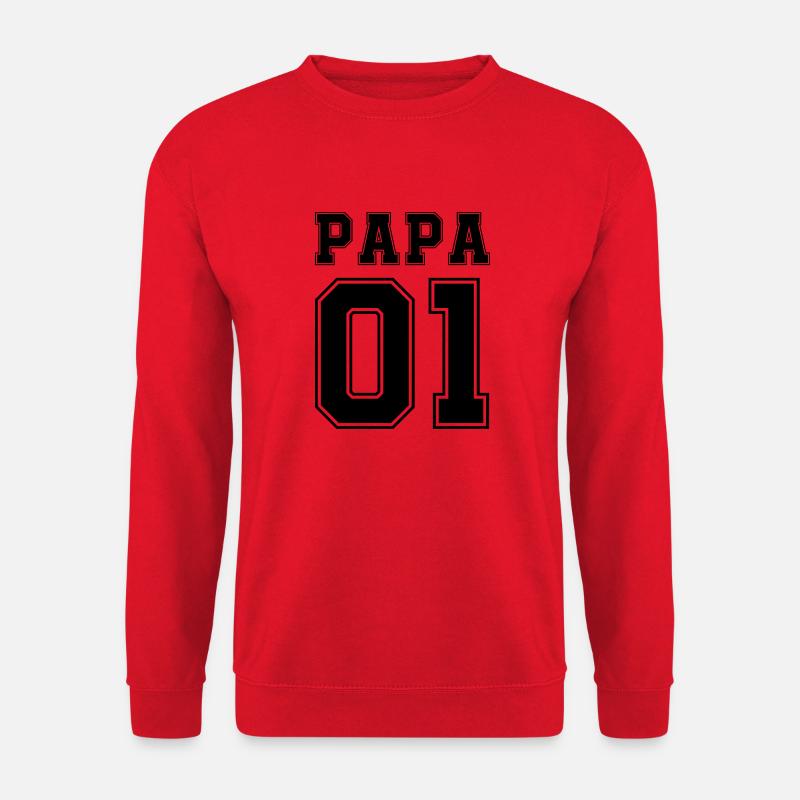 Dad 01 - Unisex Sweatshirt - red