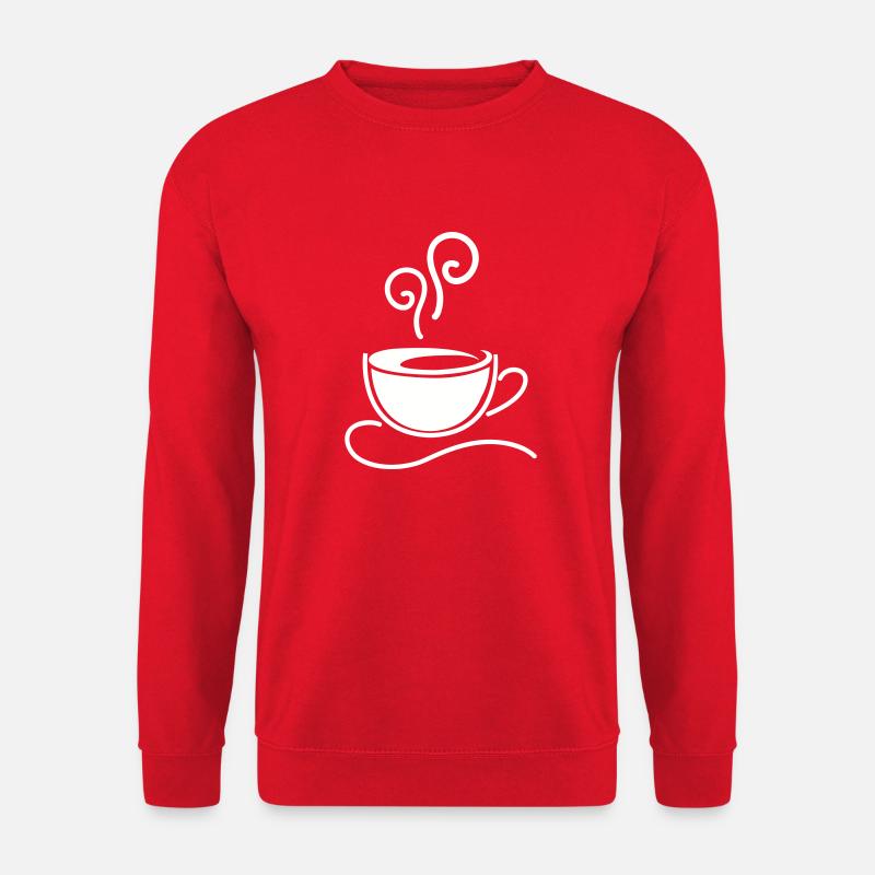 Coffee Kaffee - Unisex Sweatshirt - red