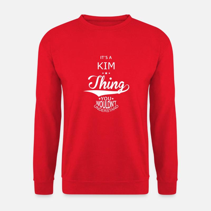 Kim - Unisex Pullover - Rot