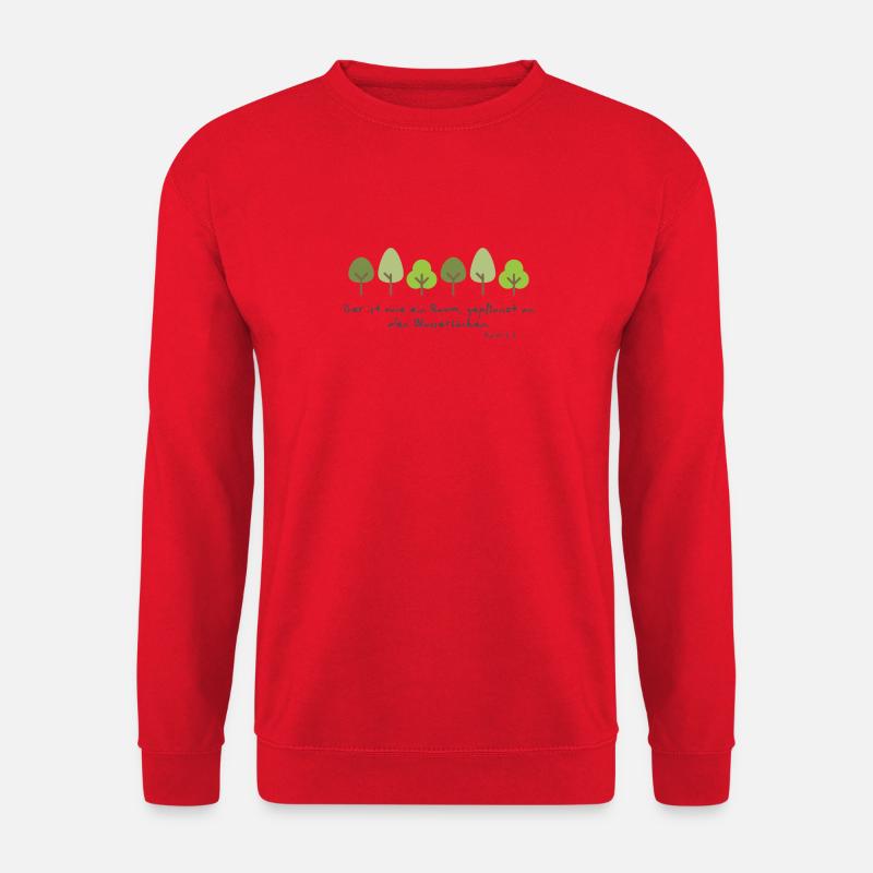 Baum gepflanzt - Unisex Pullover - Rot