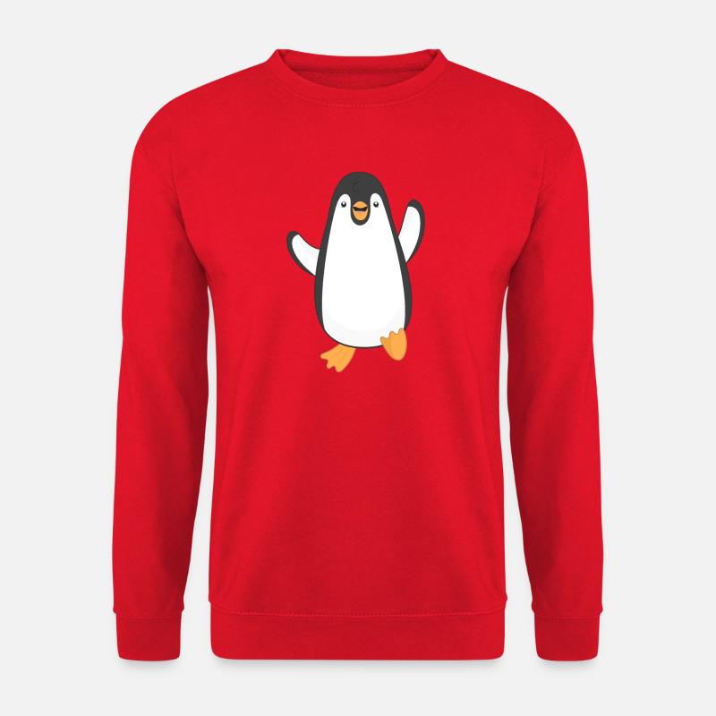 Penguin Penguins - Unisex Sweatshirt - red