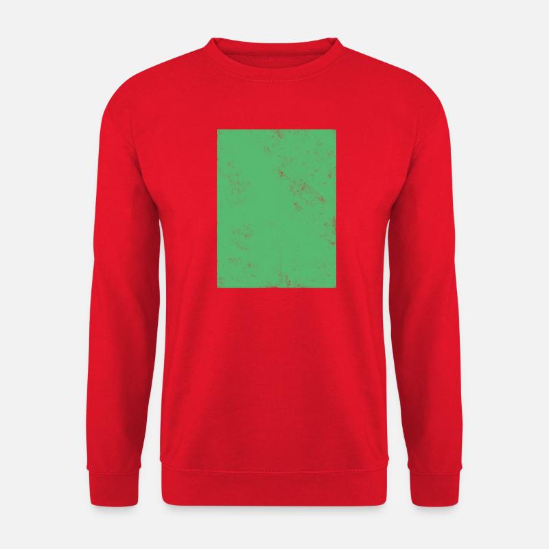 Grüner Farbverlauf mit sanften Übergängen - Unisex Pullover - Rot