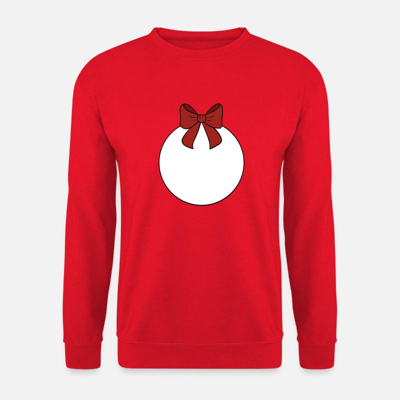 Weihnachtskugel  - Unisex Pullover - Rot