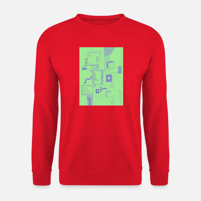 Speech Bubbles - Sweat-shirt Unisexe - rouge