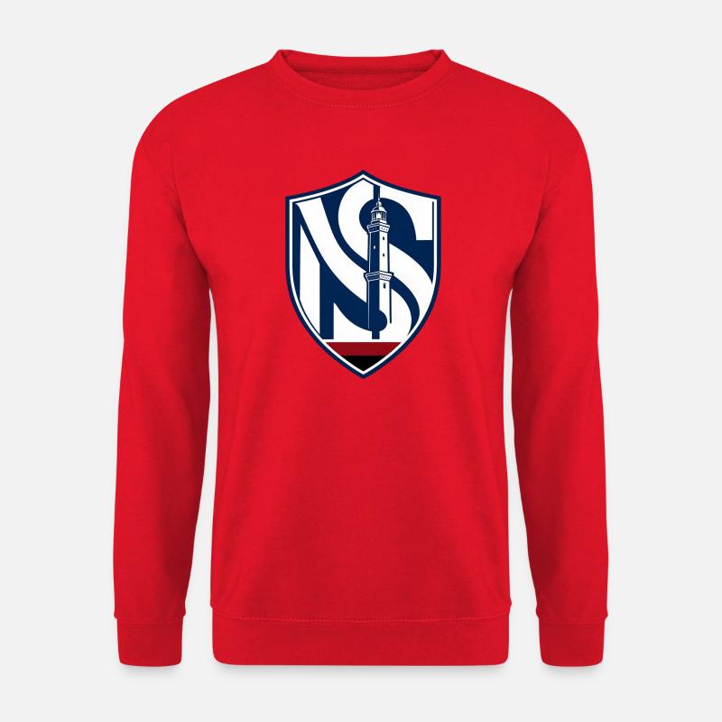 Phare dans la nuit - Sweat-shirt Unisexe - rouge