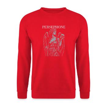 Persephone - Unisex Pullover - Rot - Vorne - Alina (178cm) & Michal (187cm)