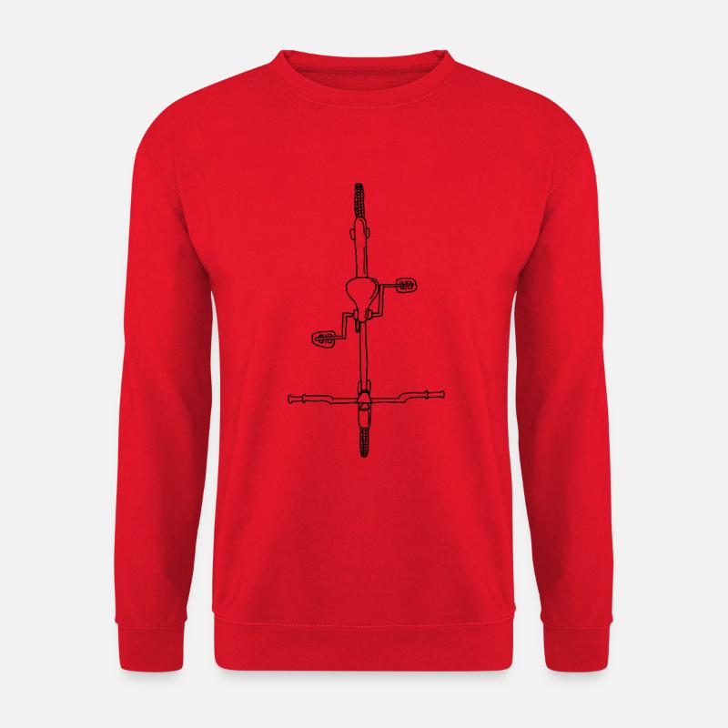 Bicycle - Unisex Sweatshirt - red