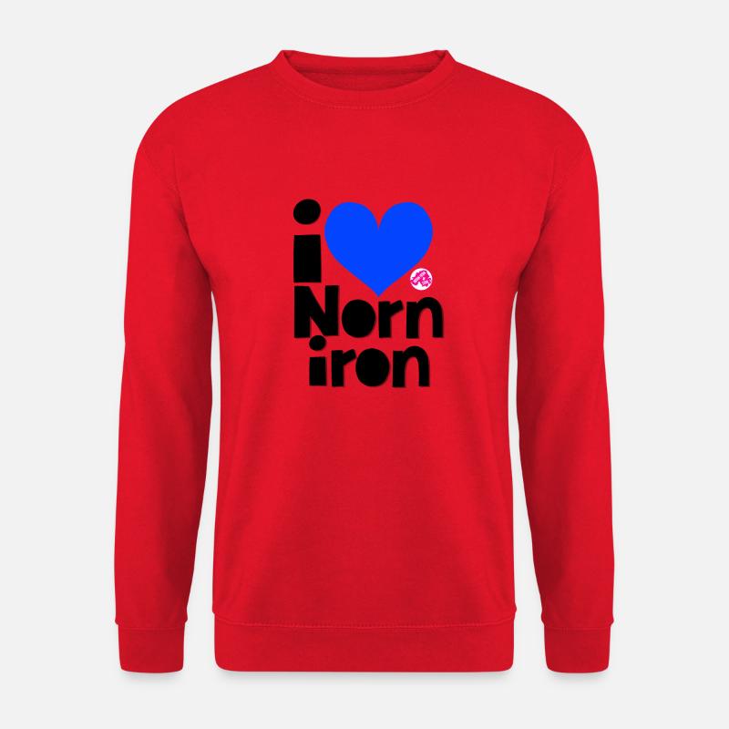 Nordirland - Unisex Pullover - Rot