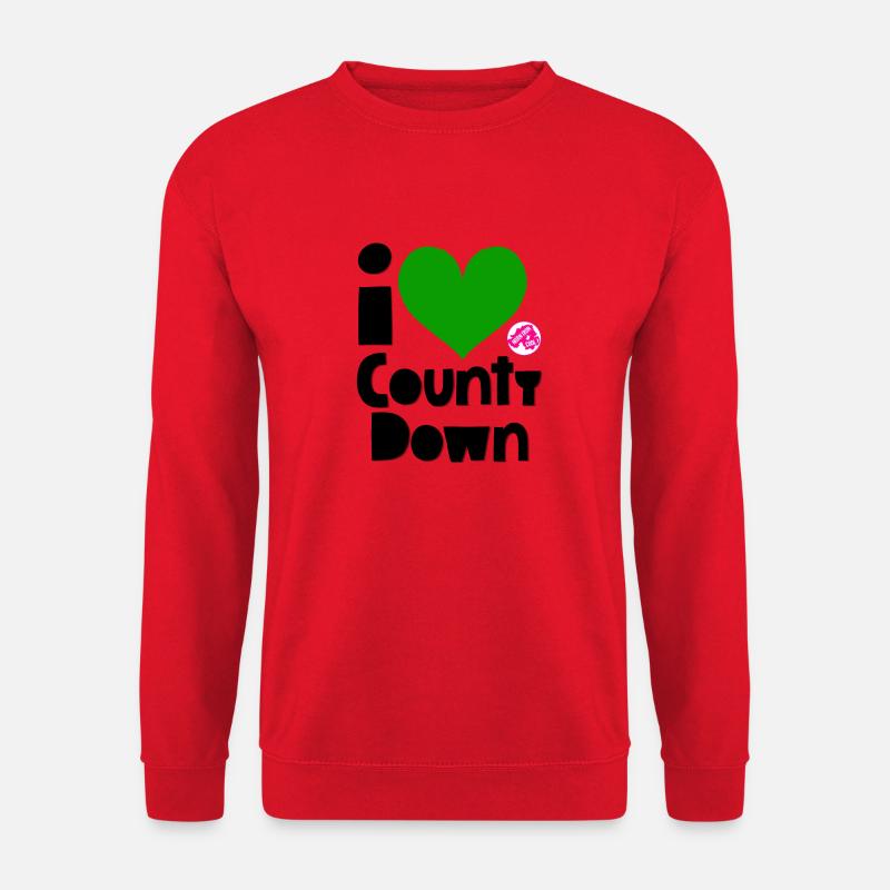 County Down - Unisex Sweatshirt - red