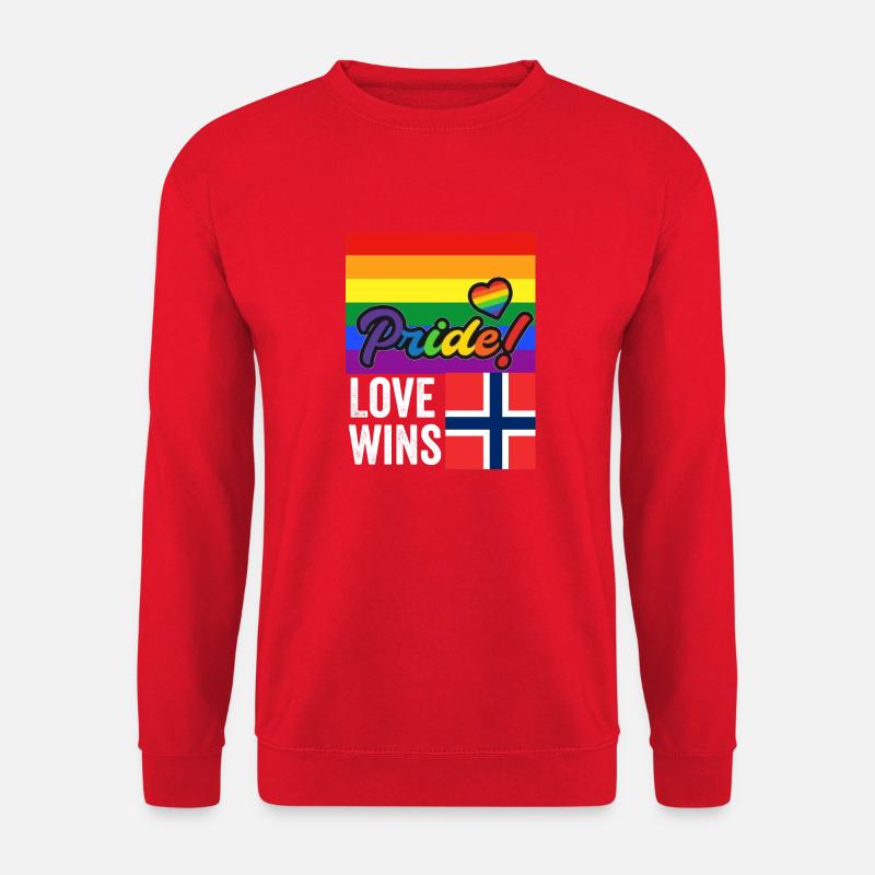 Oslo Stolz - Unisex Pullover - Rot