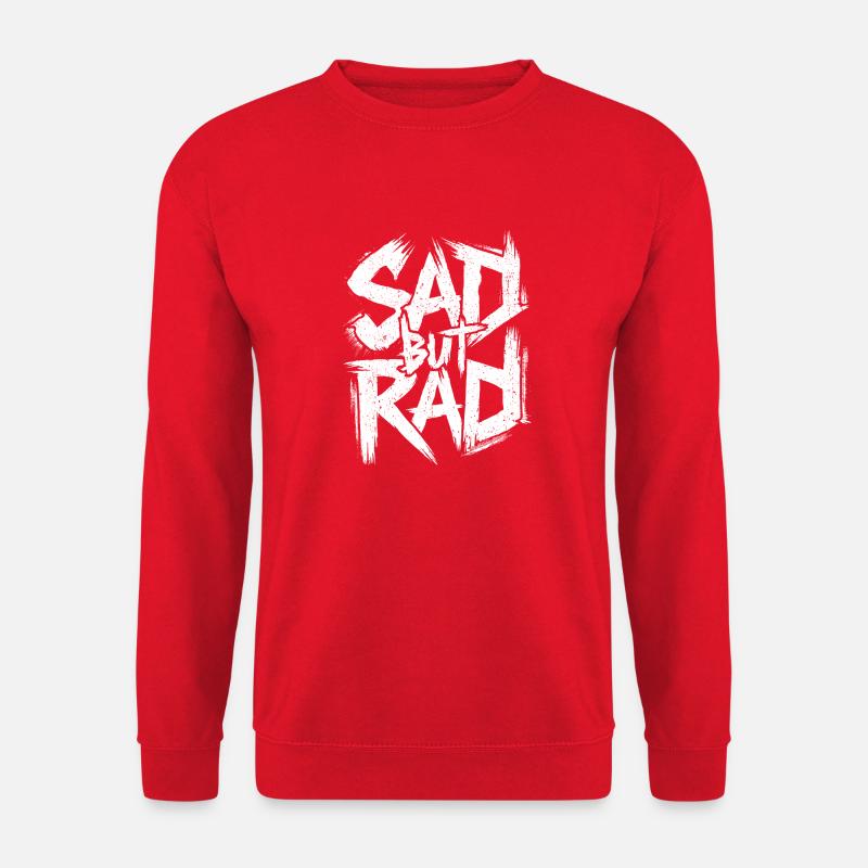 Mélancolie avec style - Sweat-shirt Unisexe - rouge
