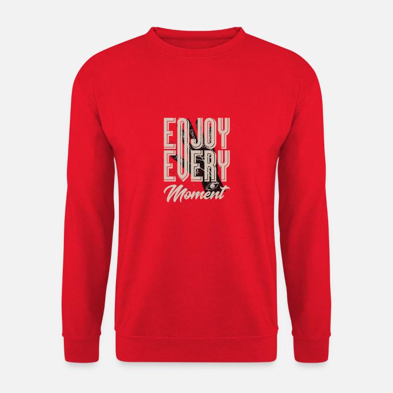 Enjoy Every Moment – Modern Mystic - Unisex Pullover - Rot