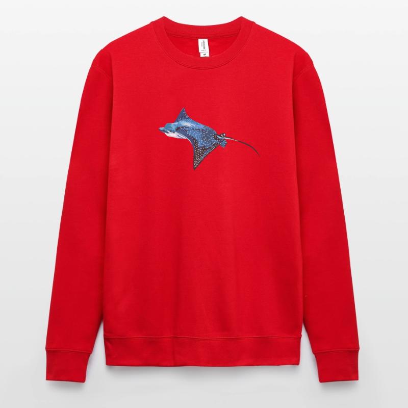 Rays, eagle rays, fish, sea creatures Unisex Sweatshirt