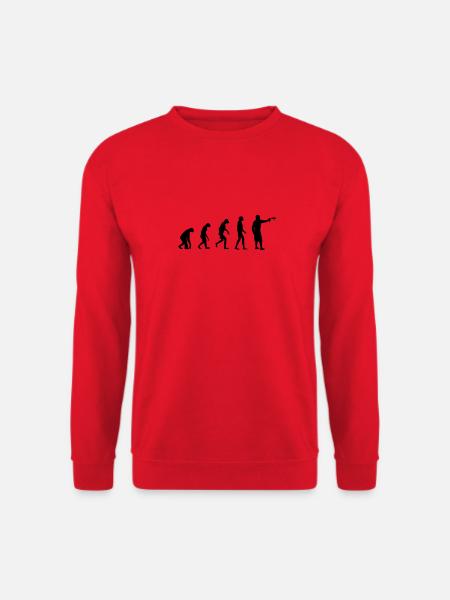Evolution of Graffiti/ Streetart / Bombing - Unisex Sweatshirt - red