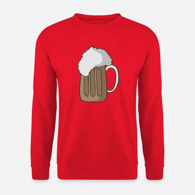 Bier - Unisex Pullover - Rot