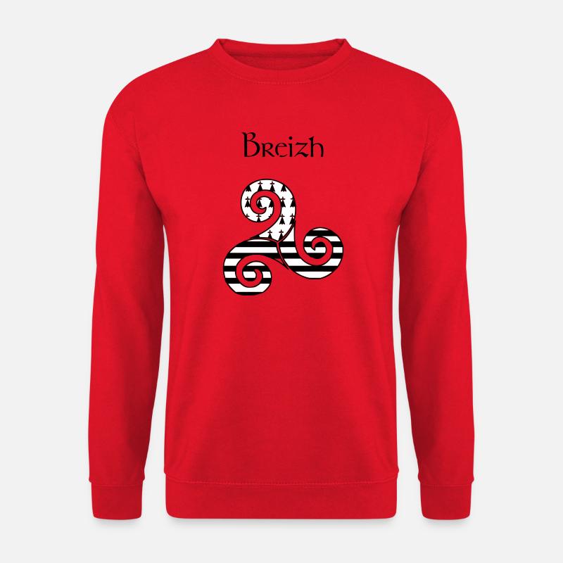 Bretagne - Unisex Pullover - Rot