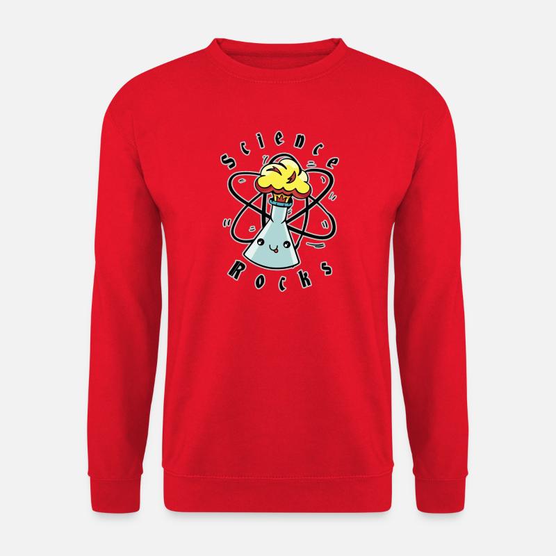 Wissenschaft Rockt - Unisex Pullover - Rot