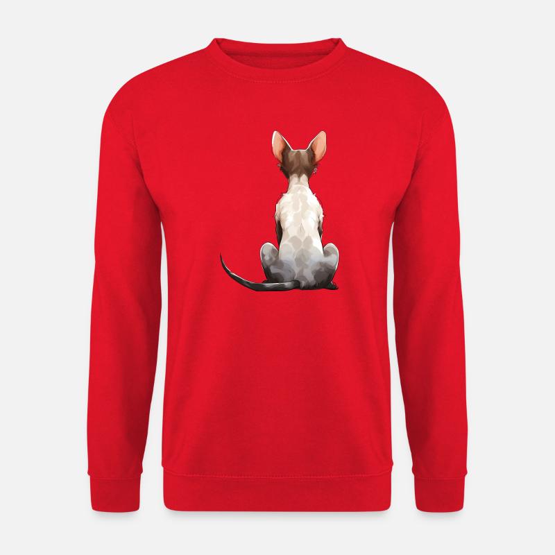 Cornish Rex - Unisex Sweatshirt - red