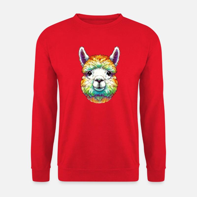 Alpaka - Unisex Pullover - Rot