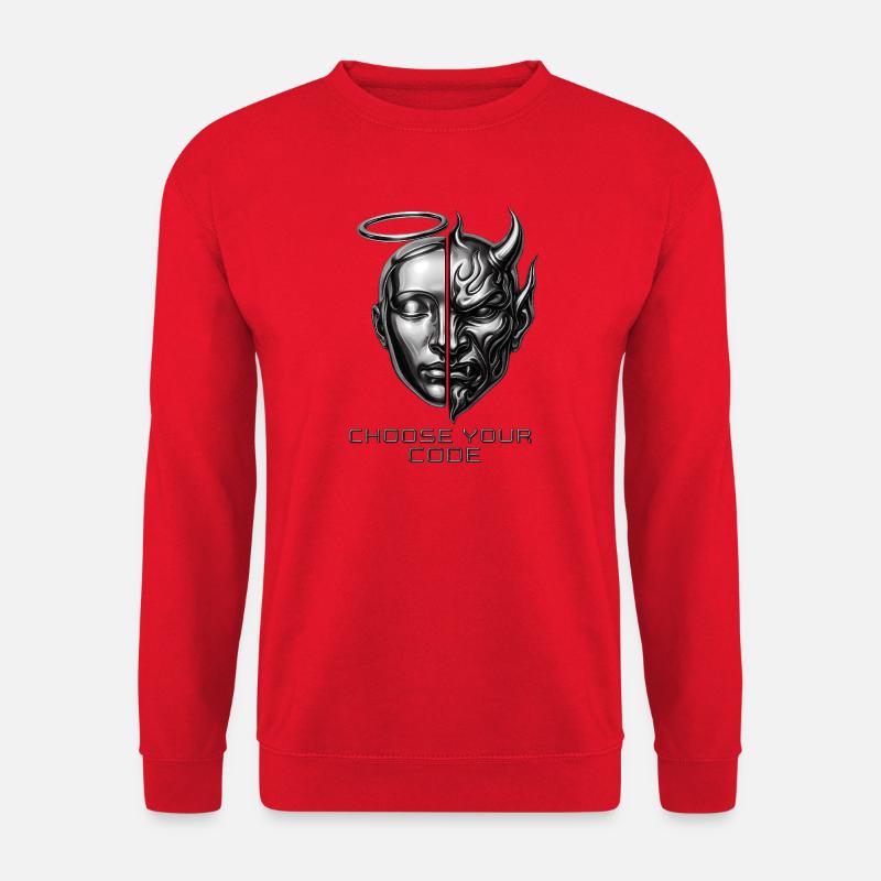 Code of Light and Darkness - Unisex Sweatshirt - red