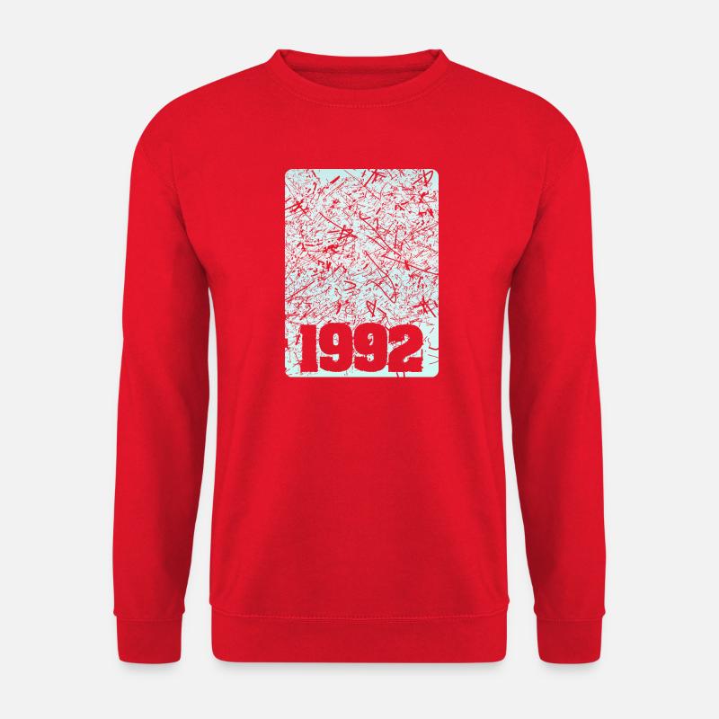Jahr 1992 - Unisex Pullover - Rot