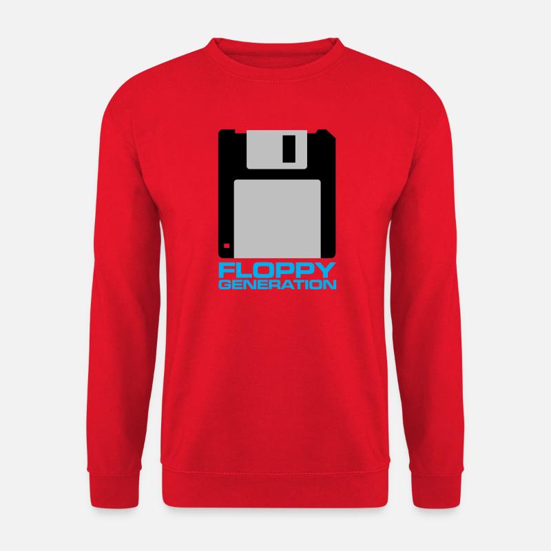 Diskette Generation 3.5 - Unisex Pullover - Rot
