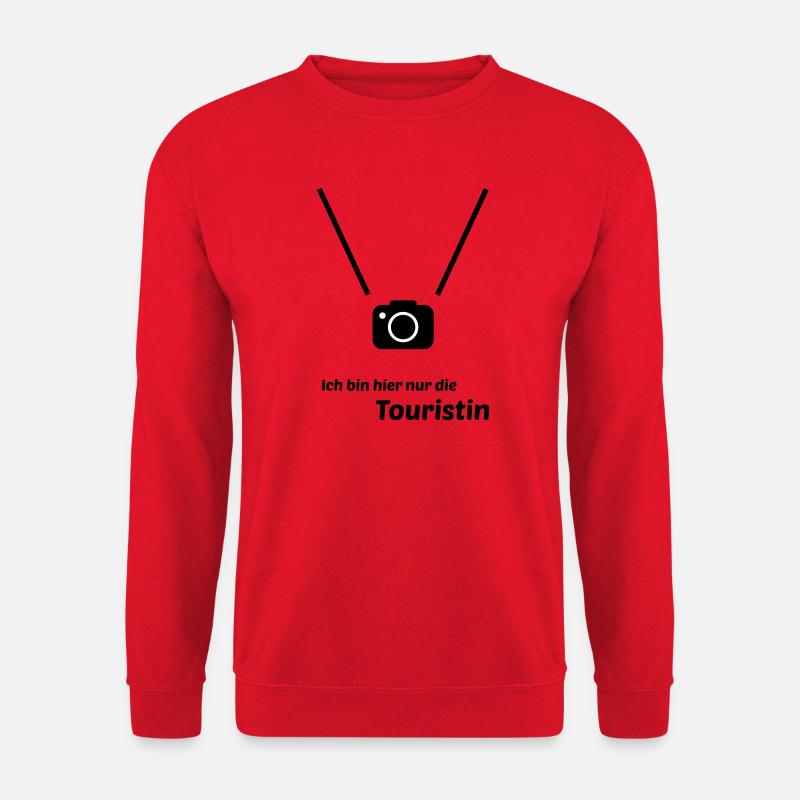 Touristin - Unisex Pullover - Rot