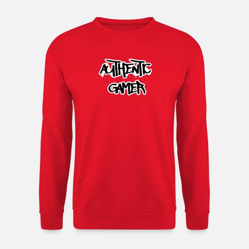 Authentische Gamer-Sammlung | Echte Gamer-Kleidung - Unisex Pullover - Rot