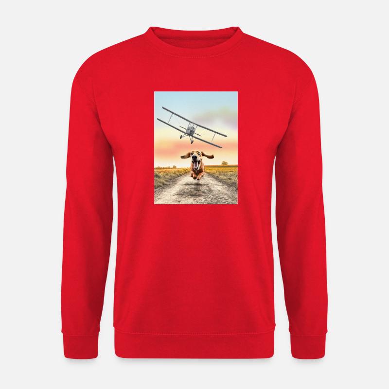 North by Northwest - Unisex Pullover - Rot