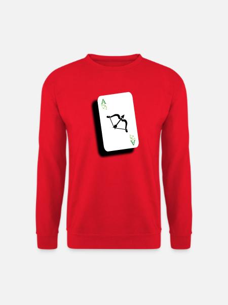 Ass von Aros - Unisex Pullover - Rot