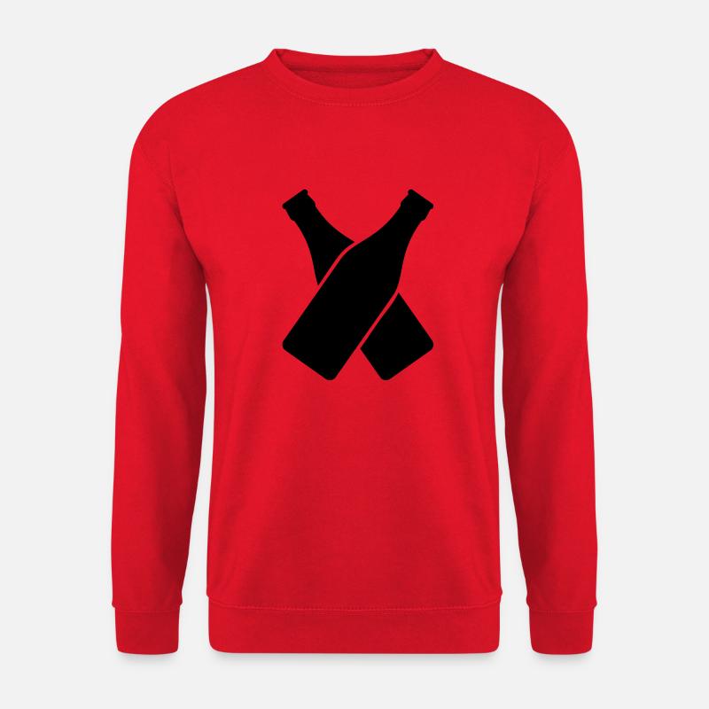 bier__f1 - Unisex Pullover - Rot