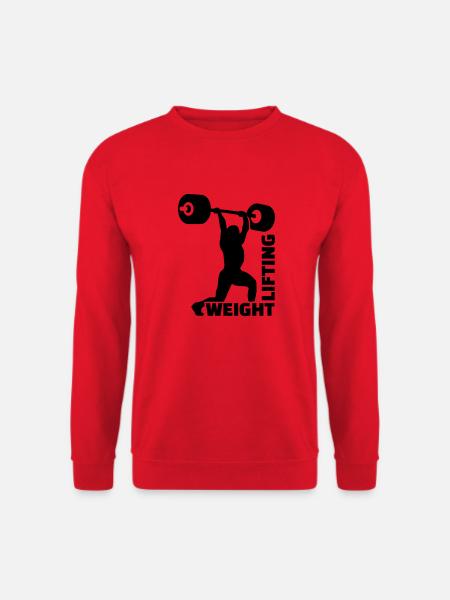 Weightlifting - Unisex Sweatshirt - red