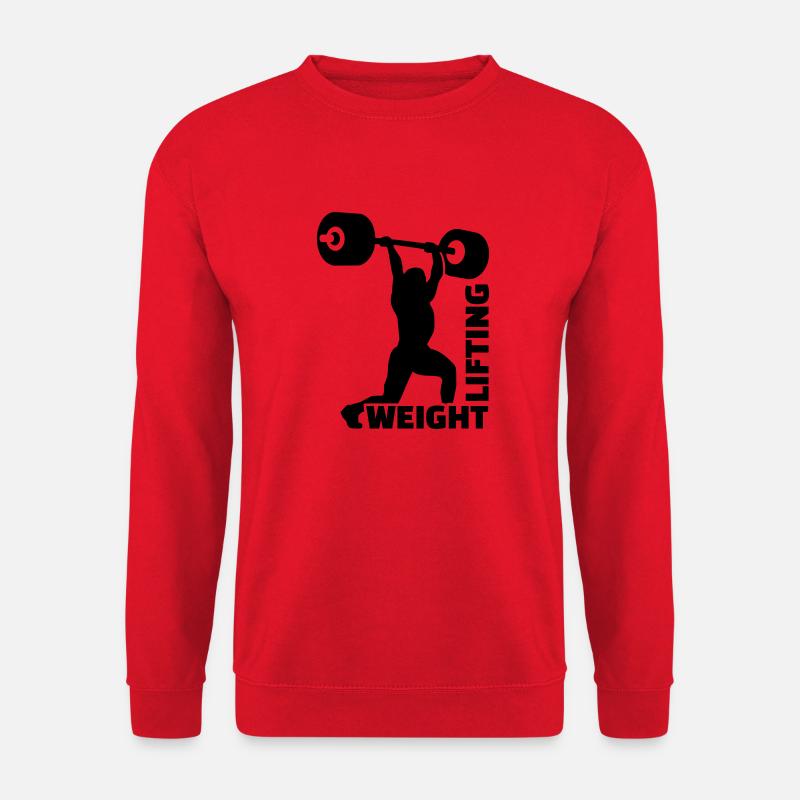Weightlifting - Unisex Sweatshirt - red