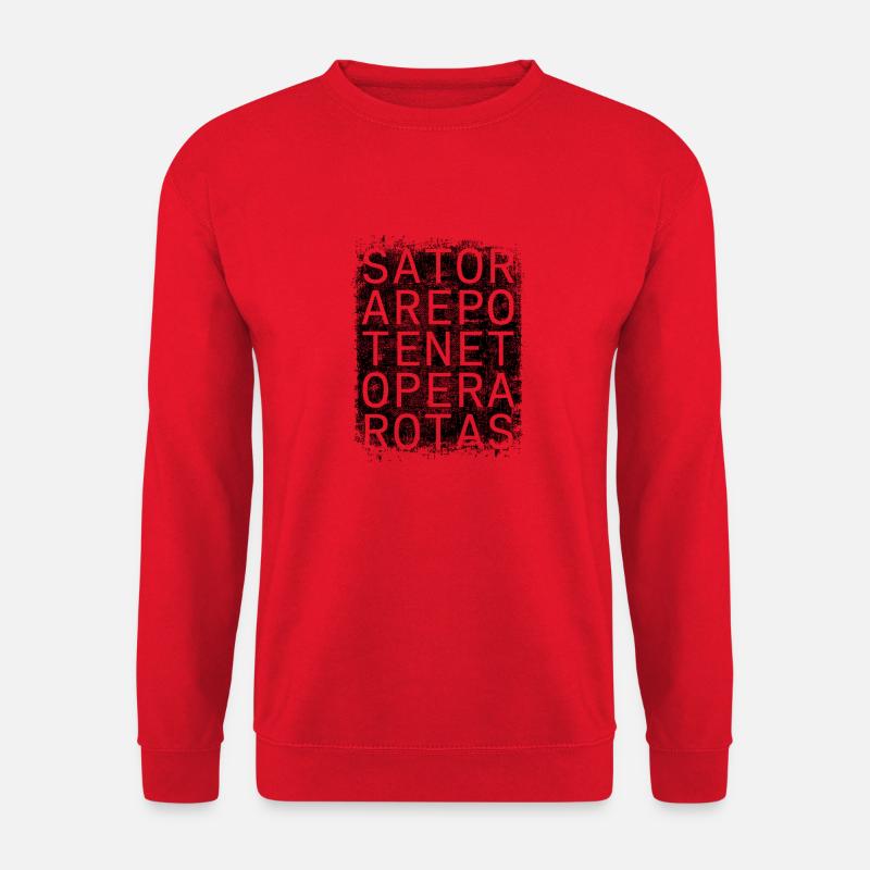 Piazza Sator - Felpa unisex - rosso