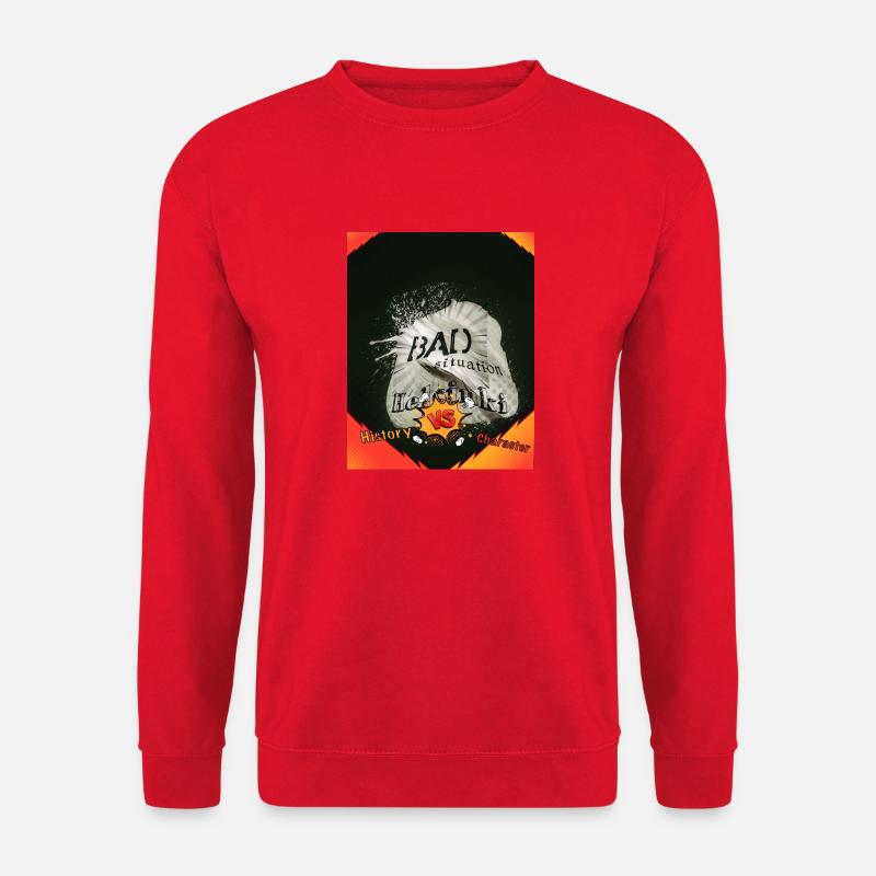 Helsinki-bad-Topamode - Unisex Pullover - Rot