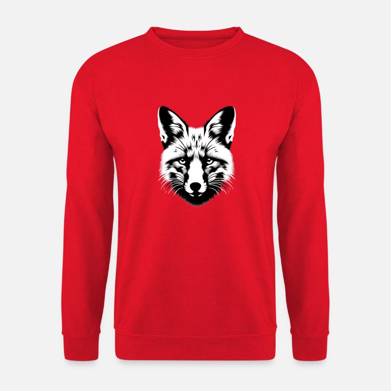 Fox Animal Life | Fox - Unisex Sweatshirt - red