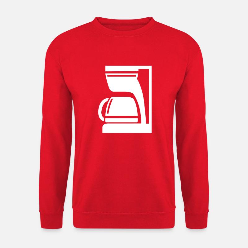 kaffeemaschine espresso - Unisex Pullover - Rot
