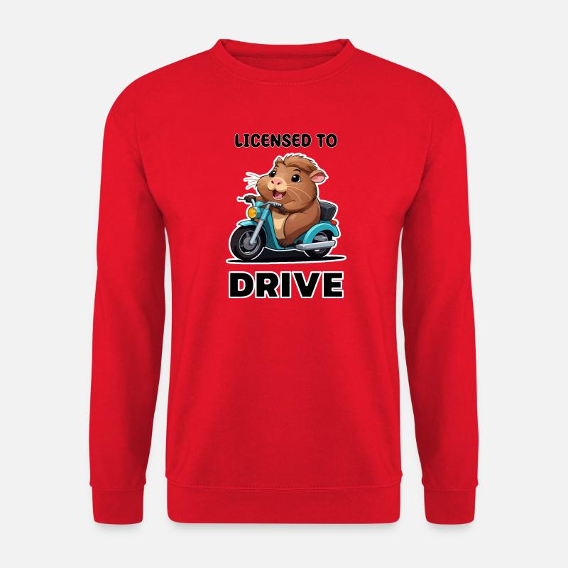 Führerschein bestanden - Unisex Pullover - Rot