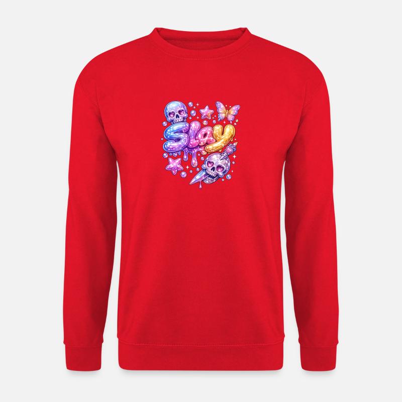 Slay Jugendwort - Unisex Pullover - Rot