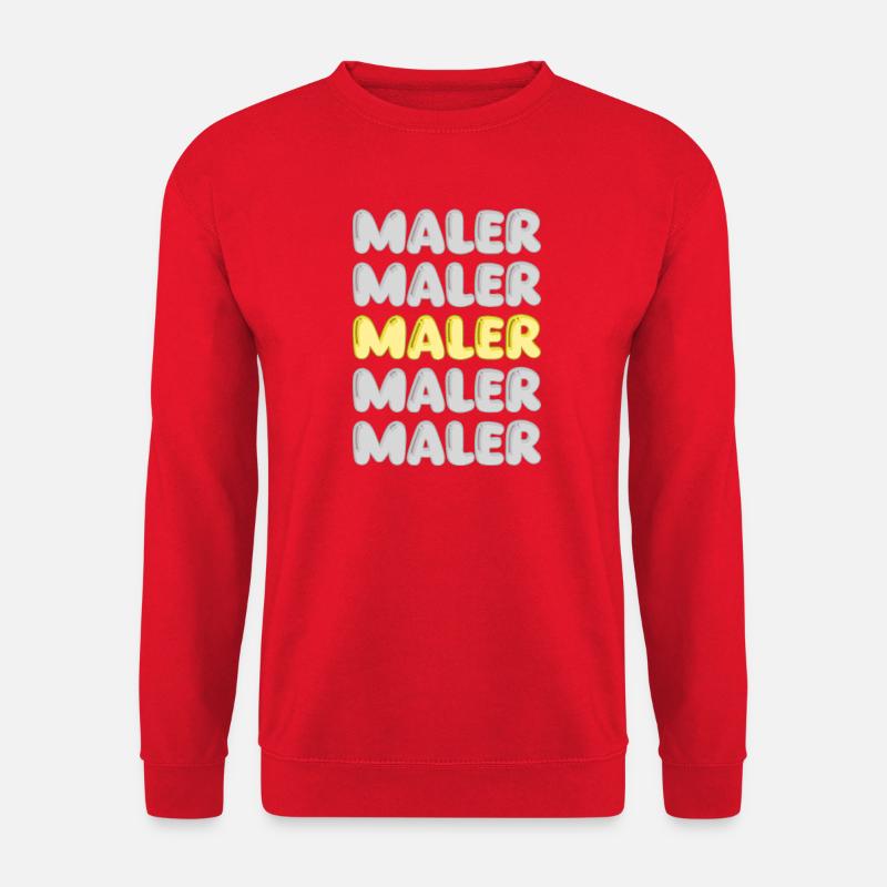 Beruf Maler - Unisex Pullover - Rot