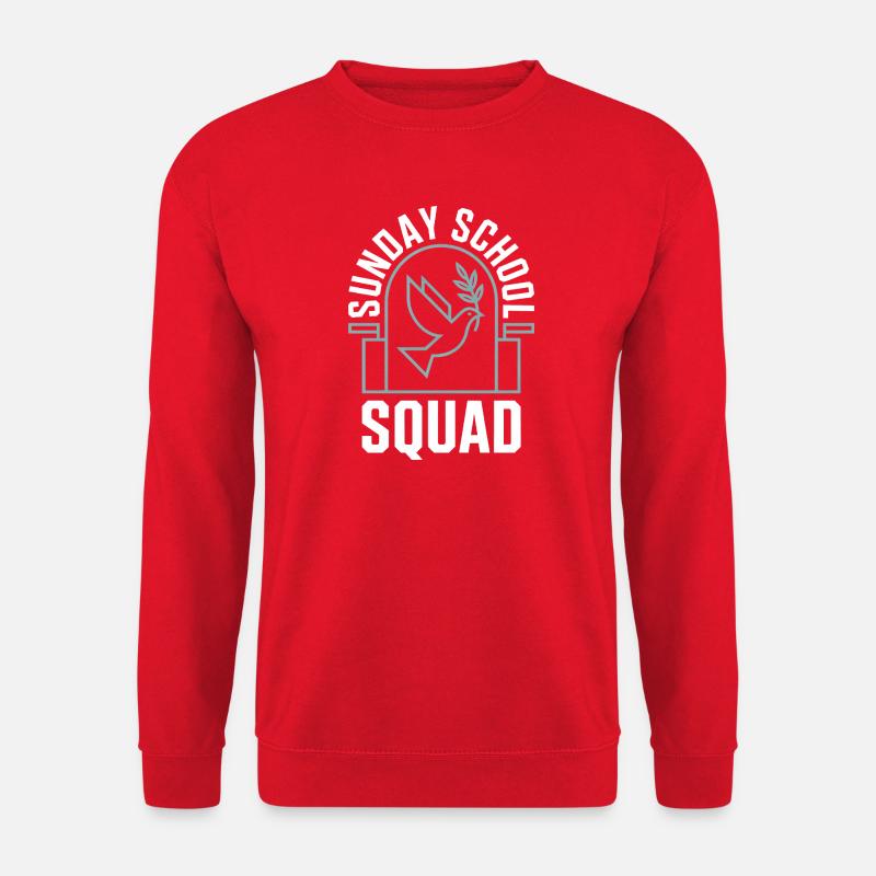 Sunday School Squad - Unisex Sweatshirt - red