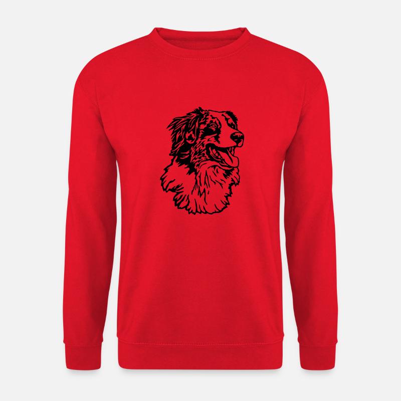 419 Australian Shepherd - Unisex Sweatshirt - red