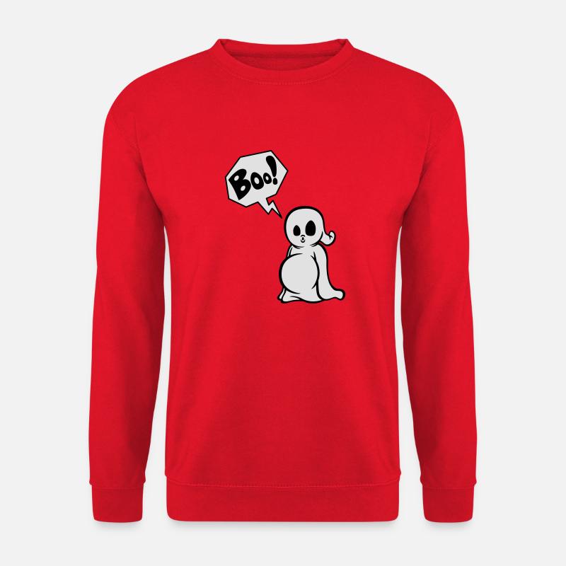 Spooky Boo! - Unisex Pullover - Rot